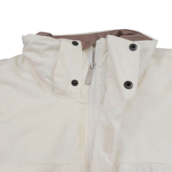 Bonfire Rainier Snow Ski Jacket Womens Large Ivory Soft Shell Insulated Winter - Picture 4 of 14